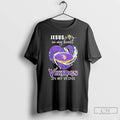 Premium Jesus In My Heart Minnesota Vikings In My Veins Diamond Heart T Shirts Sweater Hoodie, Sweatshirt