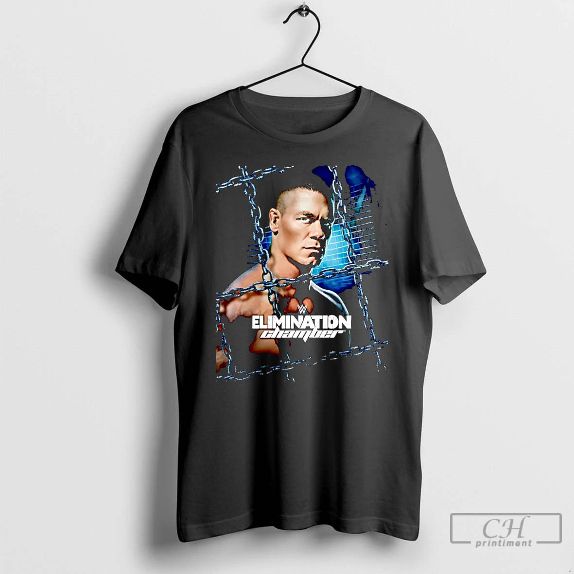 Premium John Cena Elimination Chamber Graphic Christmas T-Shirts, Hoodie, Sweatshirt | AU01DripNestTees.com