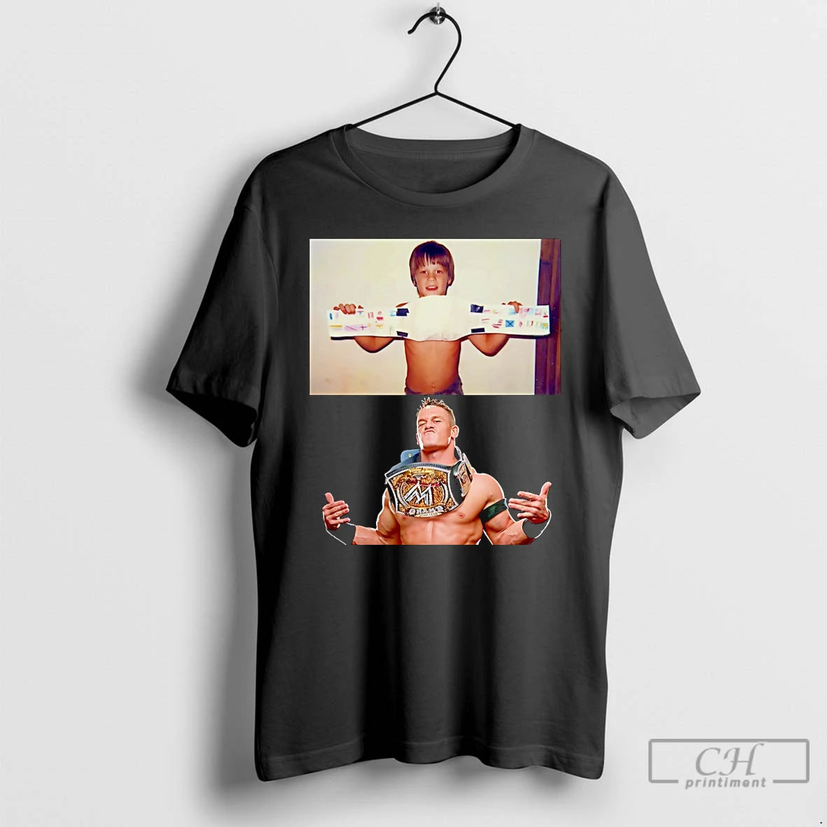 Premium John Cena As A Child And Now Christmas T-Shirts, Hoodie, Sweatshirt | AU01DripNestTees.com