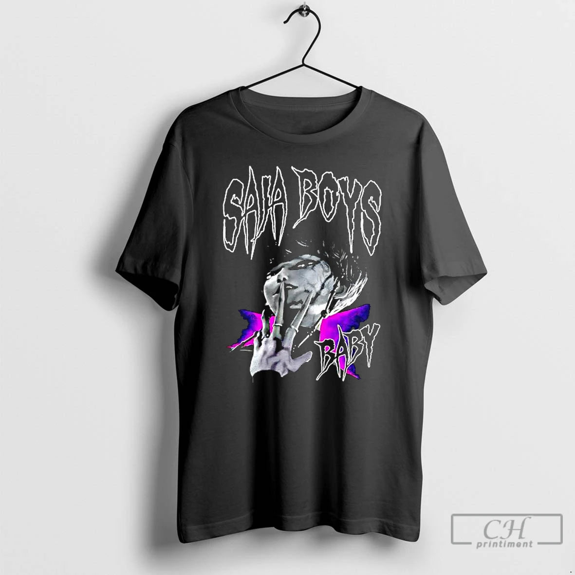 Premium Kpop Demon Hunters Baby Saja Boys T-Shirts, Hoodie, Sweatshirt | AU01DripNestTees.com