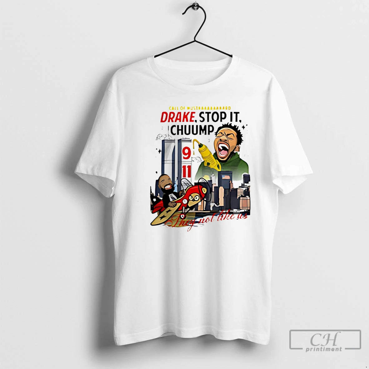 Premium Kendrick Lamar Drake Stop It Chuump They Not Like Us T-Shirts, Hoodie, Sweatshirt | AU01DripNestTees.com