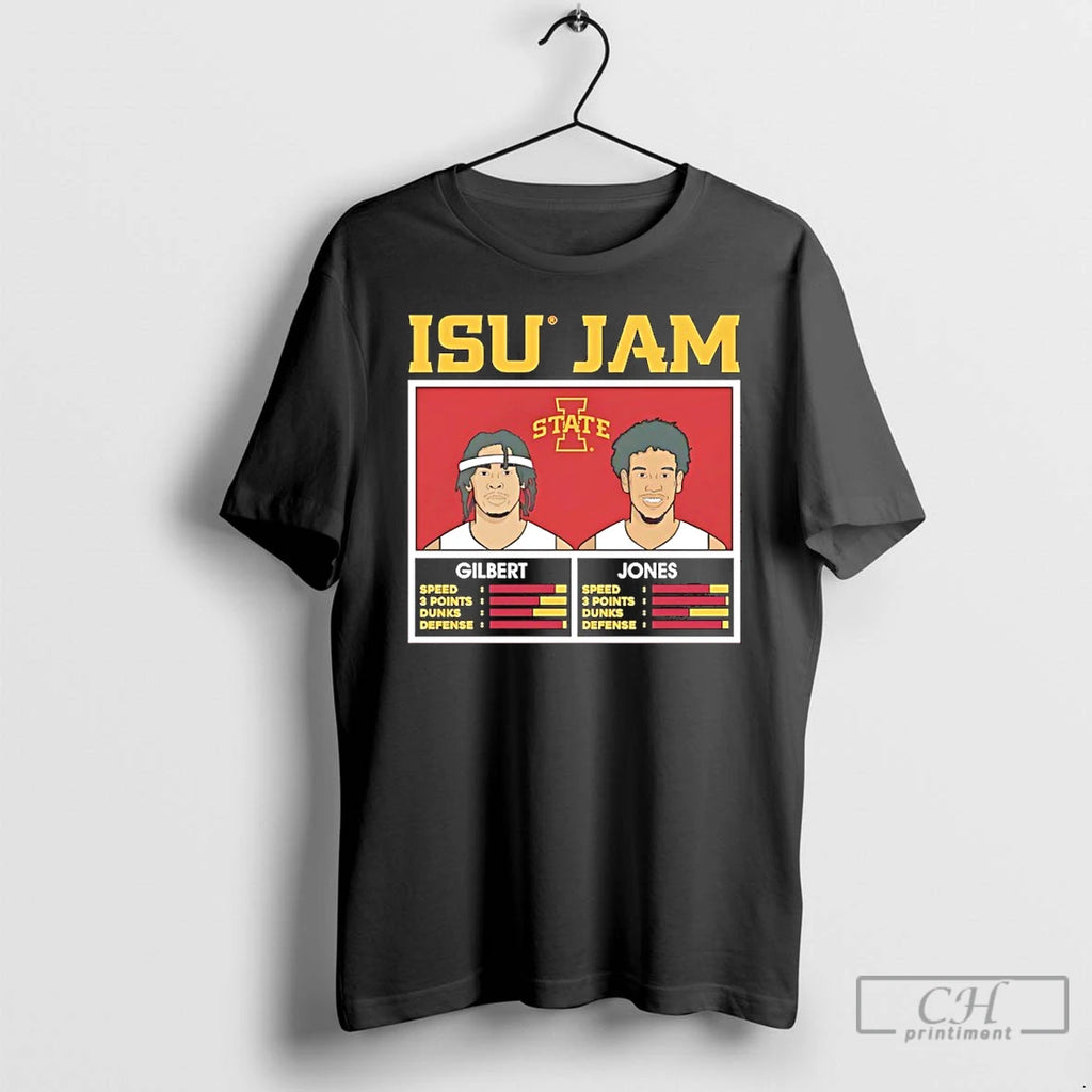 Premium Keshon Gilbert And Curtis Jones Iowa State Cyclones Jam T-Shirts, Hoodie, Sweatshirt | AU01DripNestTees.com