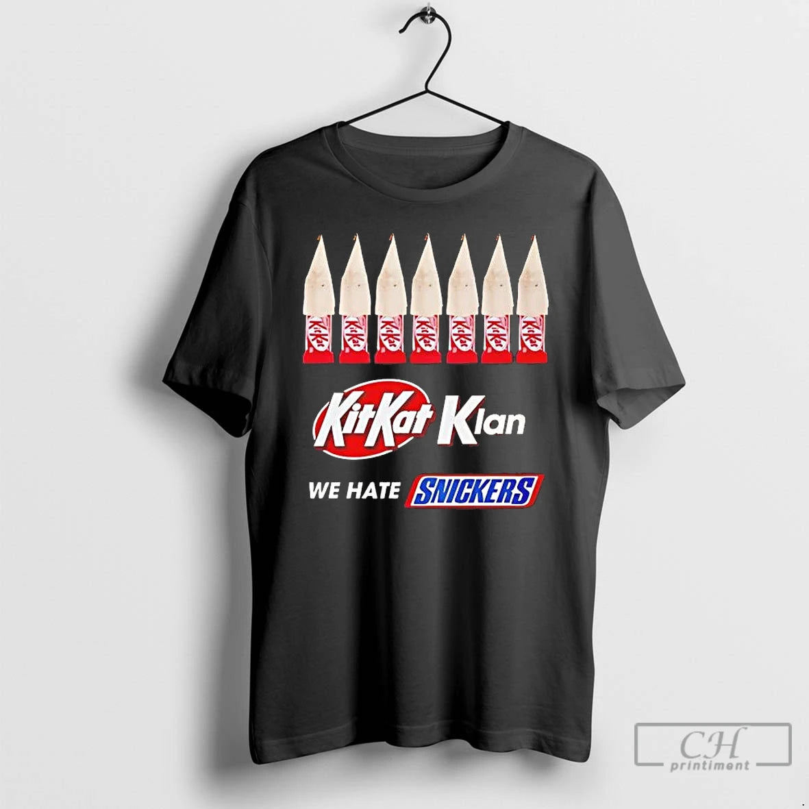 Premium Kit Kat Klan We Hate Snickers T-Shirts, Hoodie, Sweatshirt | AU01DripNestTees.com