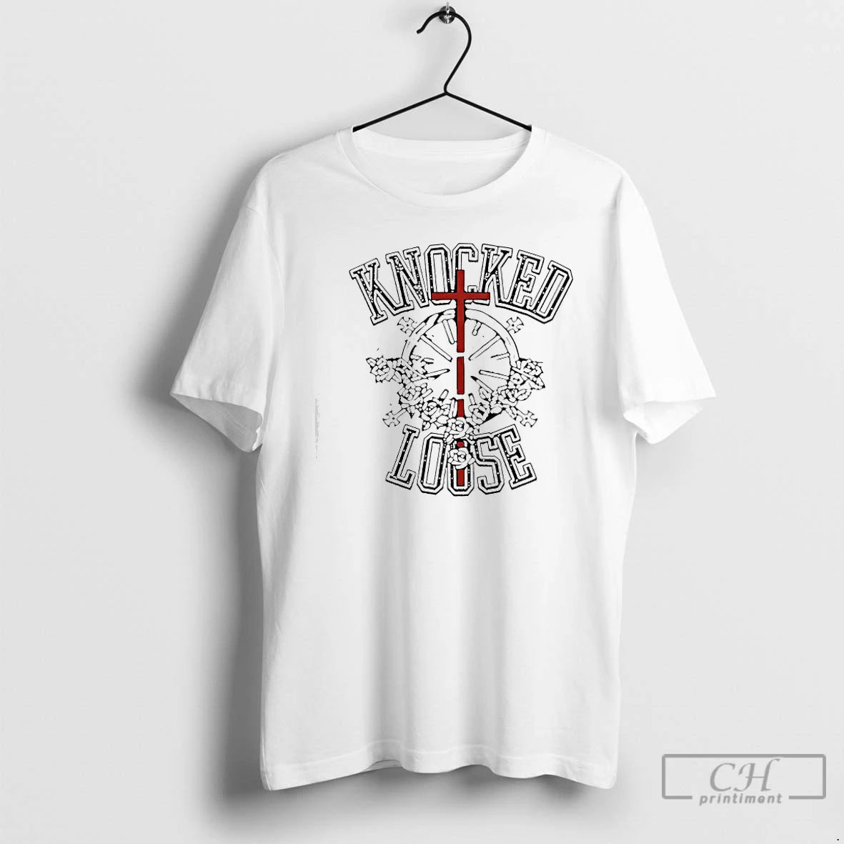 Premium Knocked Loose Otak Ash Red Cross T-Shirts, Hoodie, Sweatshirt | AU01DripNestTees.com