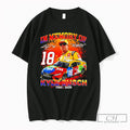 Premium Kyle Busch 18 Racing Rowdy Busch Vintage Style Signature
