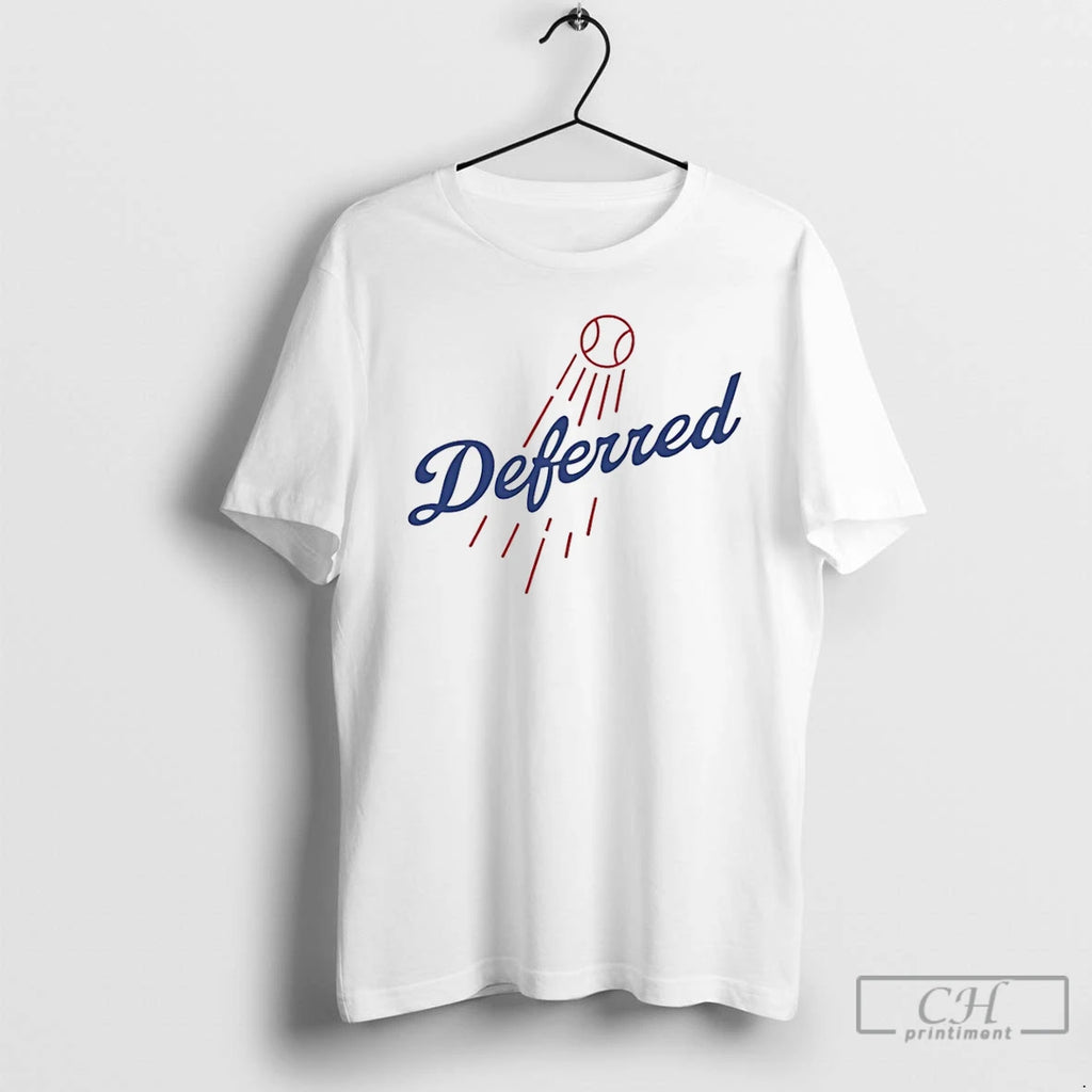 Premium La Deferred Los Angeles Dodgers Logo T-Shirts, Hoodie, Sweatshirt | AU01DripNestTees.com