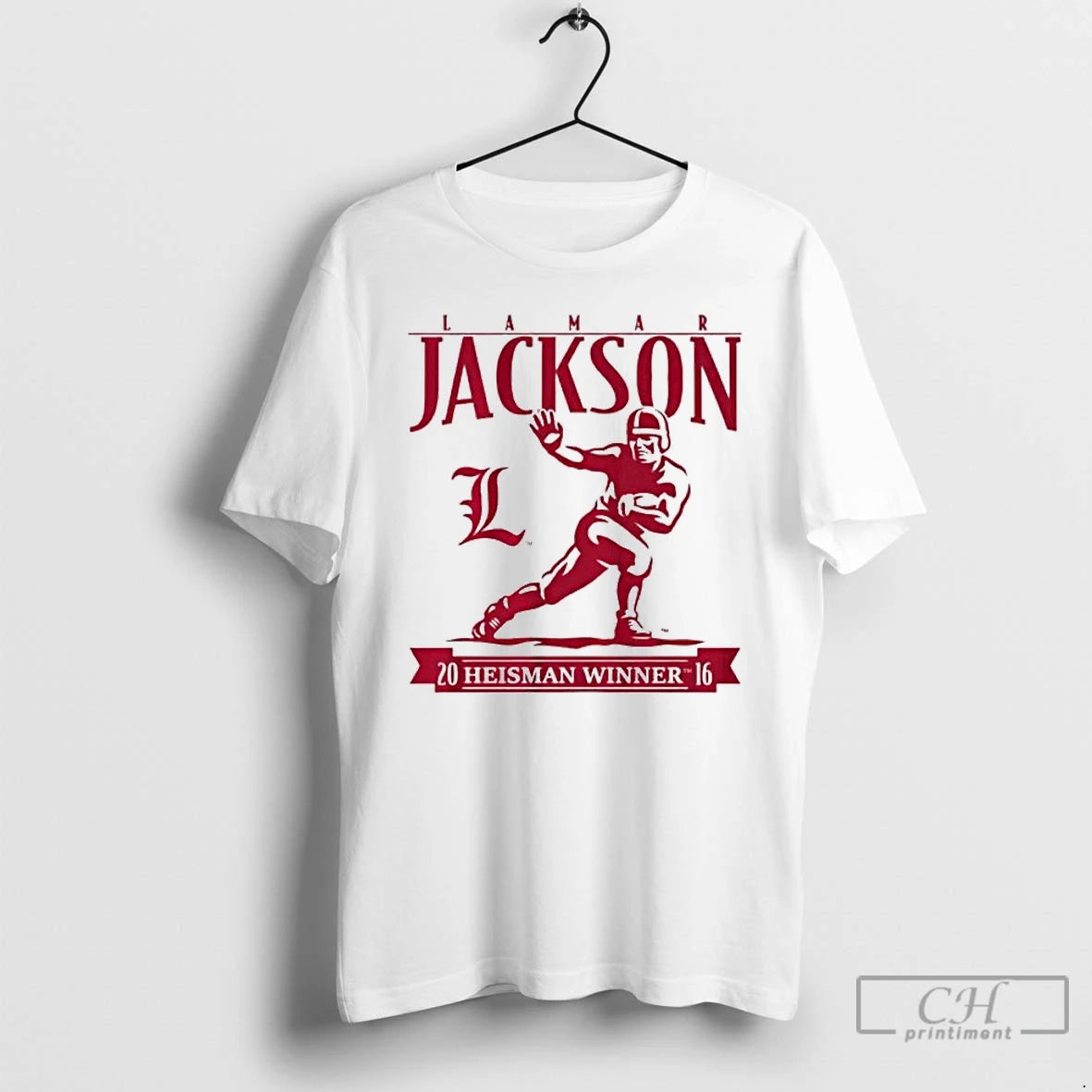 Premium Lamar Jackson Heisman Trophy Winner Louisville Football T-Shirts, Hoodie, Sweatshirt | AU01DripNestTees.com