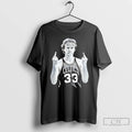 Premium Larry Bird Legend Middle Finger T-Shirts, Hoodie, Sweatshirt | AU01DripNestTees.com
