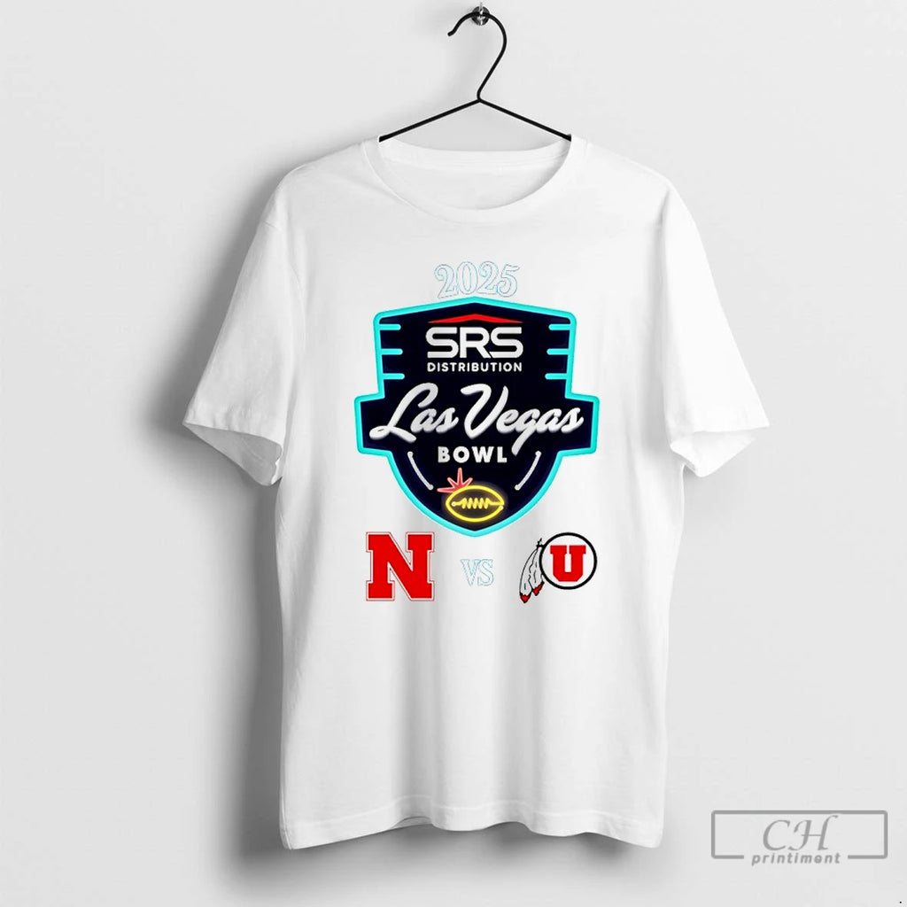 Premium Las Vegas Bowl 2025 Nebraska Vs Utah T-Shirts, Hoodie, Sweatshirt | AU01DripNestTees.com