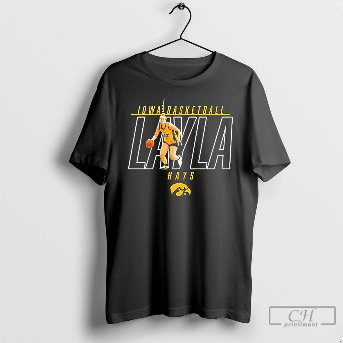 Premium Layla Hays Illustrated Iowa Basketball T-Shirts, Hoodie, Sweatshirt | AU01DripNestTees.com