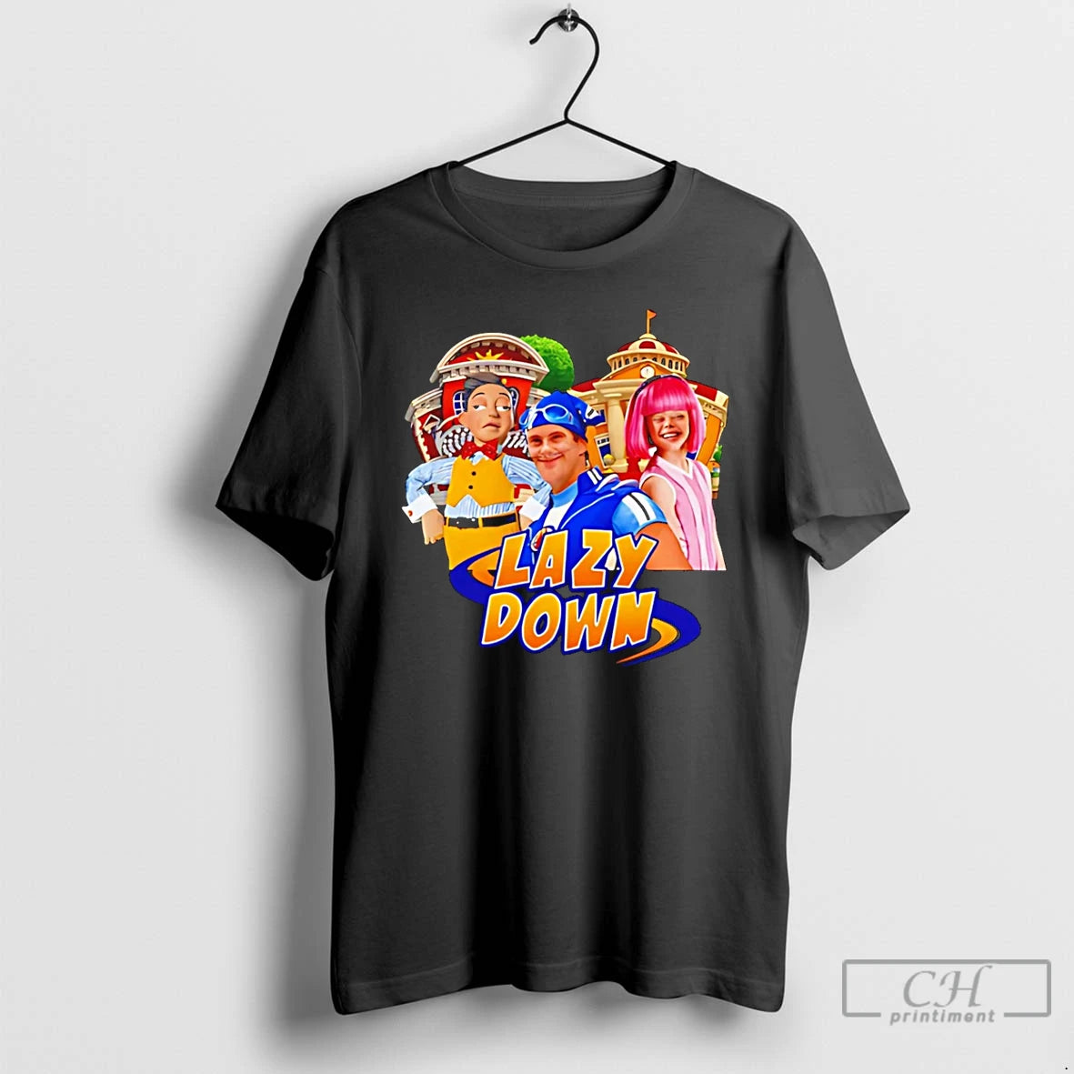 Premium Lazy Down Lazytown Tv T-Shirts, Hoodie, Sweatshirt | AU01DripNestTees.com