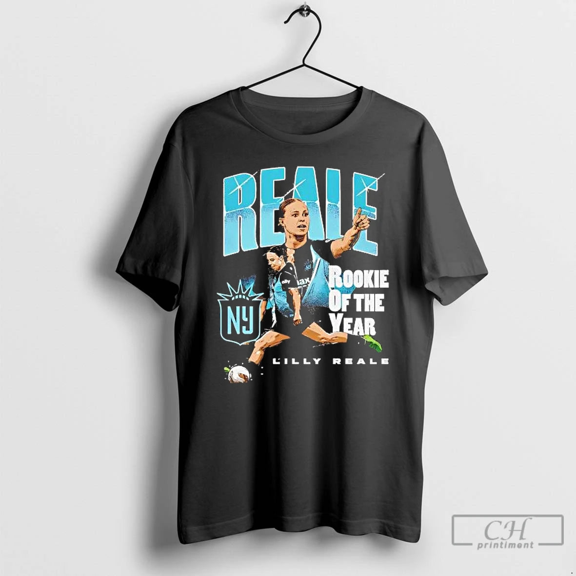 Premium Lilly Reale Rookie Of The Year Gotham Fc T-Shirts, Hoodie, Sweatshirt | AU01DripNestTees.com