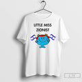 Premium Little Miss Zionist Jew Flag Christmas T-Shirts, Hoodie, Sweatshirt | AU01DripNestTees.com
