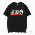 Premium Live Free And Be Rowdy Kyle Busch Tee