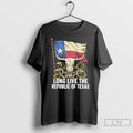 Premium Long Live The Republic Of Texas Graphic T-Shirts, Hoodie, Sweatshirt | AU01DripNestTees.com