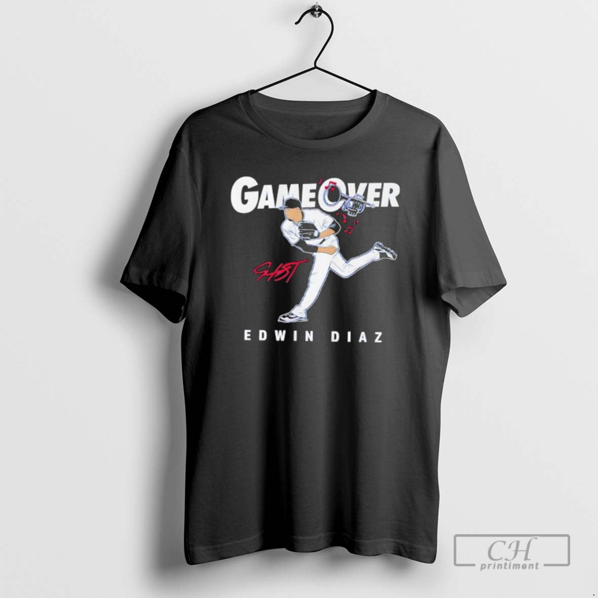 Premium Los Angeles Dodgers Edwin Diaz Game Over Signature Shirt Sweater Hoodie, Sweatshirt | AU01DripNestTees.com