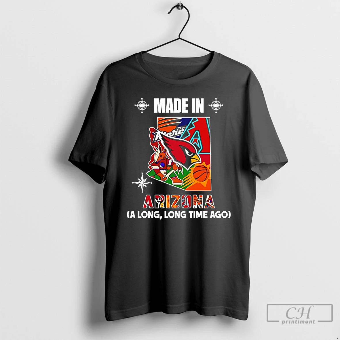 Premium Made In Arizona A Long Long Time Ago State T-Shirts, Hoodie, Sweatshirt | AU01DripNestTees.com