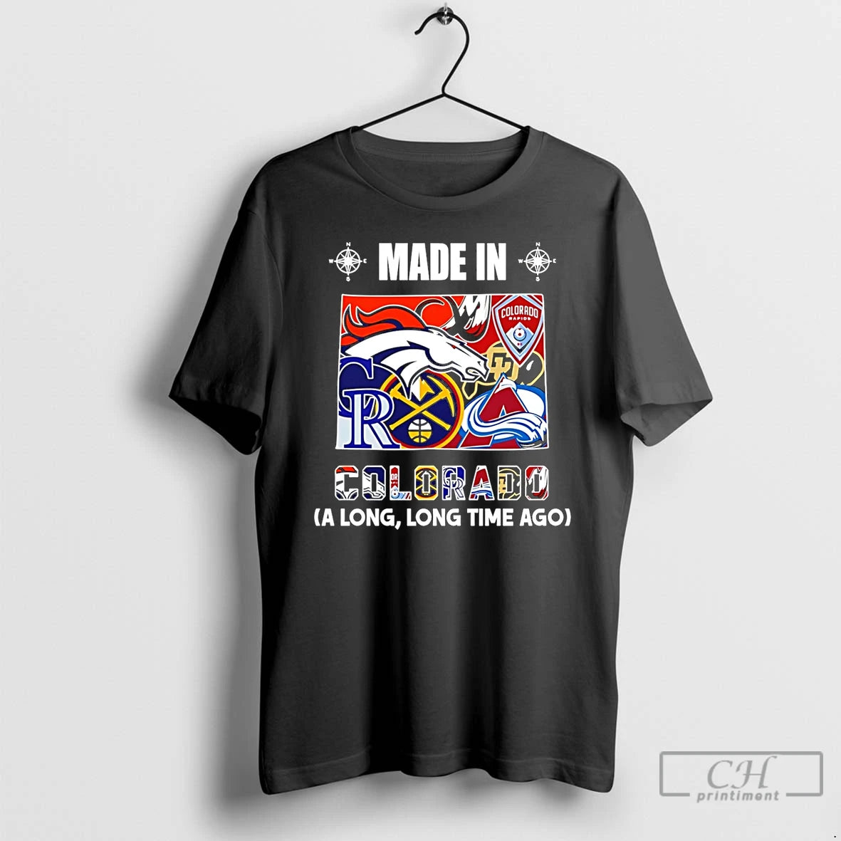 Premium Made In Colorado A Long Long Time Ago State T-Shirts, Hoodie, Sweatshirt | AU01DripNestTees.com