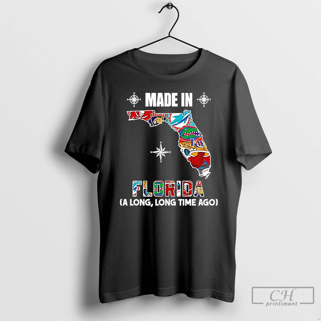 Premium Made In Florida A Long Long Time Ago State T-Shirts, Hoodie, Sweatshirt | AU01DripNestTees.com