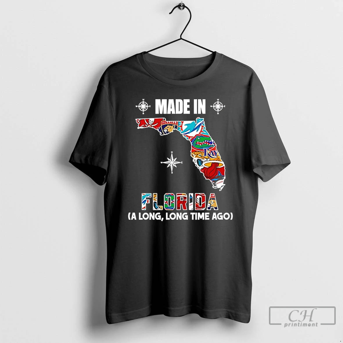 Premium Made In Florida A Long Long Time Ago State T-Shirts, Hoodie, Sweatshirt | AU01DripNestTees.com