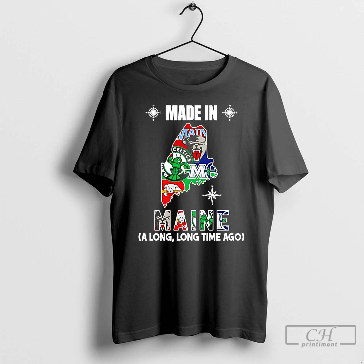 Premium Made In Maine A Long Long Time Ago State T-Shirts, Hoodie, Sweatshirt | AU01DripNestTees.com