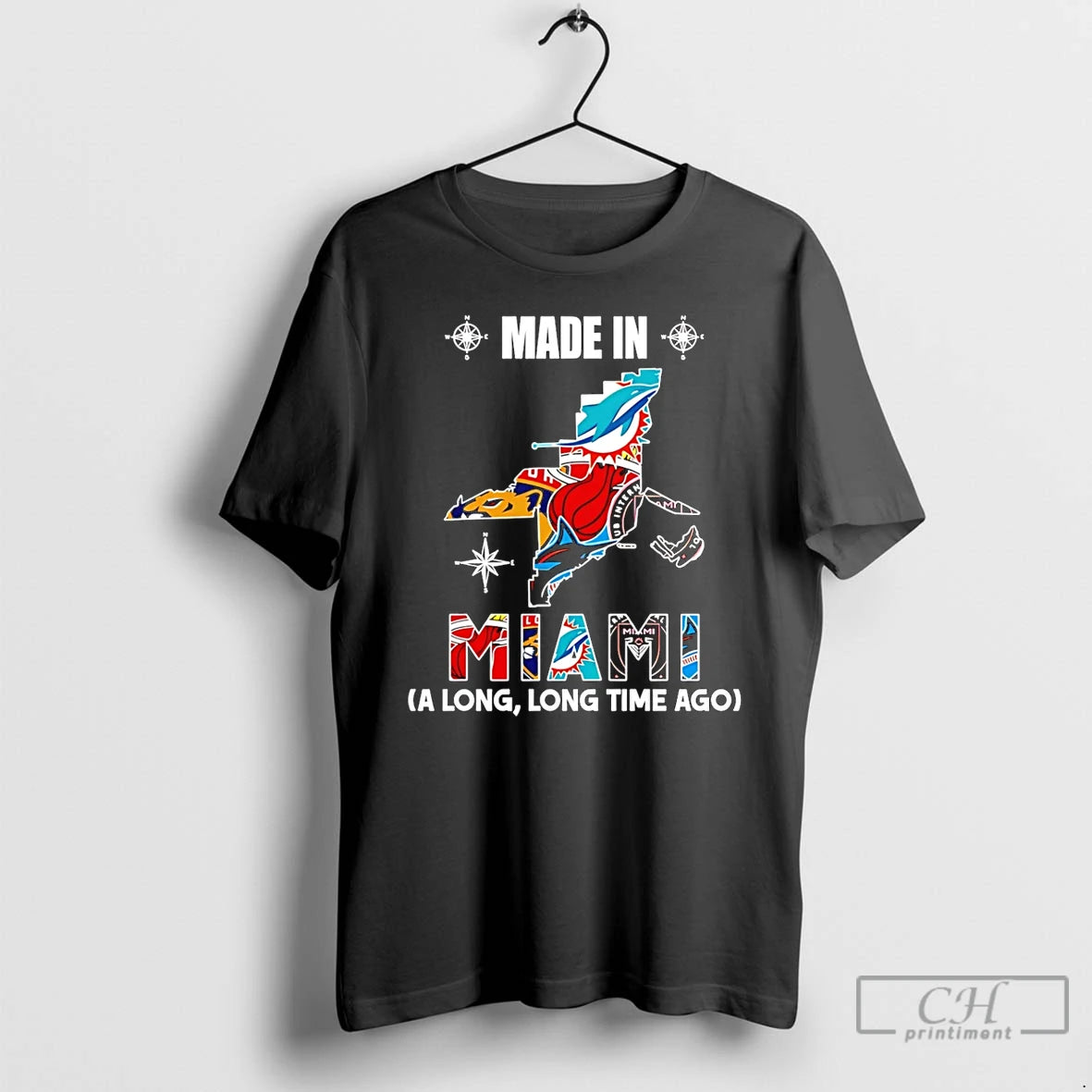 Premium Made In Miami A Long Long Time Ago State T-Shirts, Hoodie, Sweatshirt | AU01DripNestTees.com