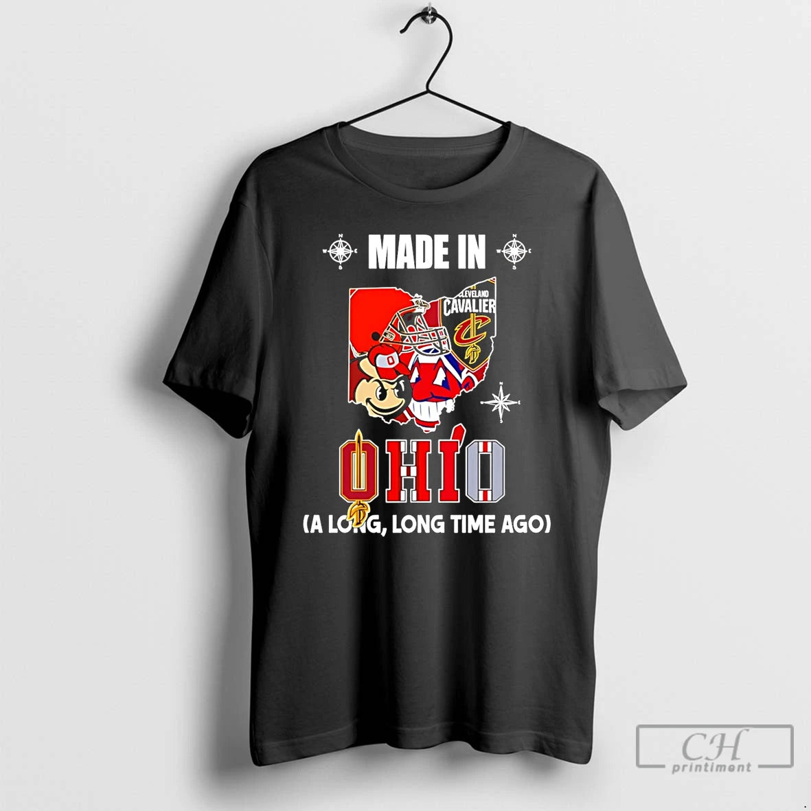 Premium Made In Ohio A Long Long Time Ago State T-Shirts, Hoodie, Sweatshirt | AU01DripNestTees.com