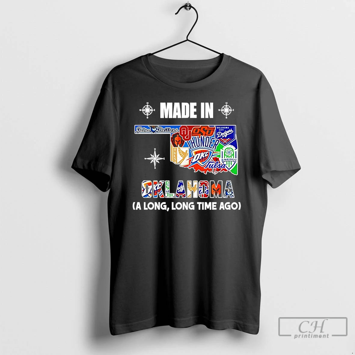 Premium Made In Oklahoma A Long Long Time Ago State T-Shirts, Hoodie, Sweatshirt | AU01DripNestTees.com