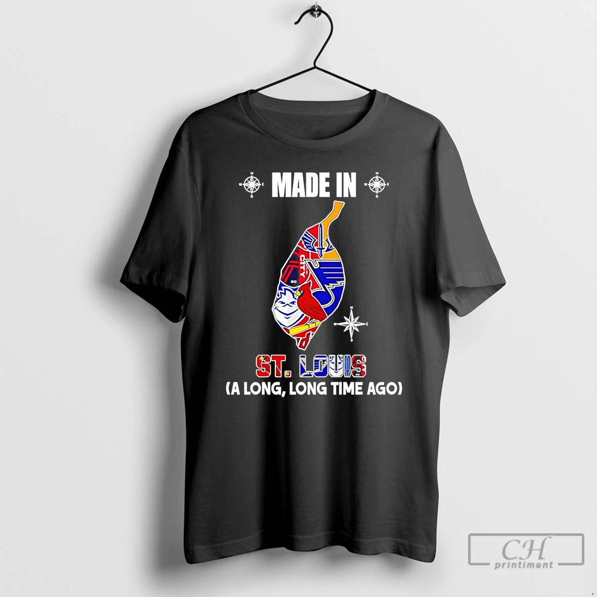 Premium Made In St Louis A Long Long Time Ago State T-Shirts, Hoodie, Sweatshirt | AU01DripNestTees.com