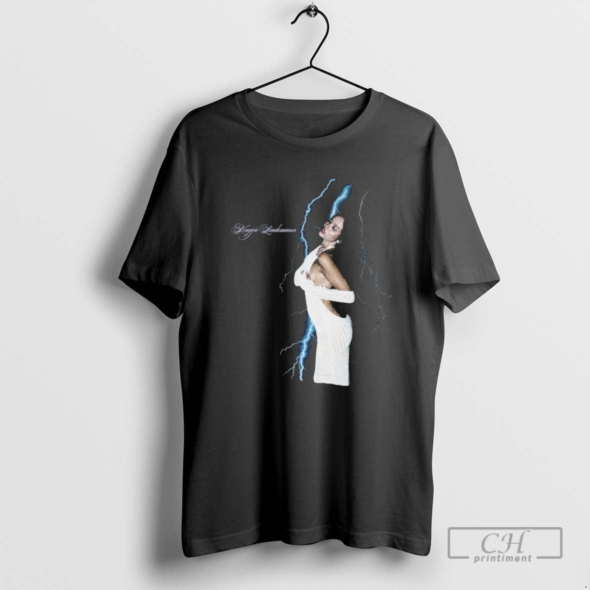 Premium Maggie Lindemann Lightning Shirt Sweater Hoodie, Sweatshirt | AU01DripNestTees.com