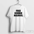 Premium Mainoos Brother Wearing Free Kobbie Mainoo T-Shirts, Hoodie, Sweatshirt | AU01DripNestTees.com