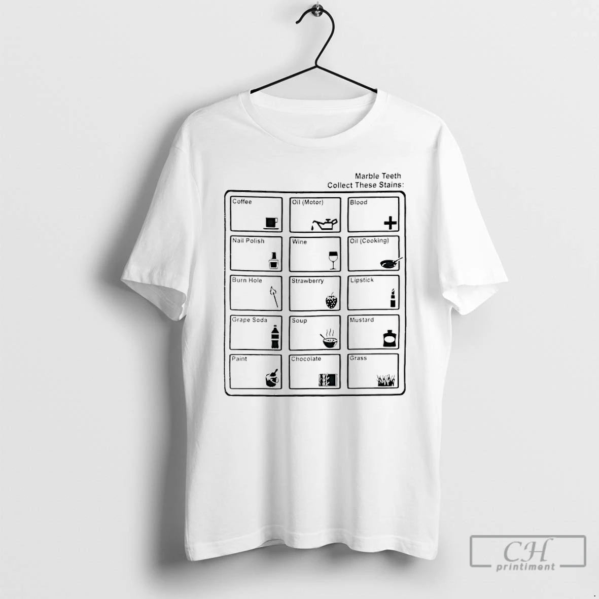 Premium Marble Teeth Collect These Stains Coffee Oil Blood T-Shirts, Hoodie, Sweatshirt | AU01DripNestTees.com