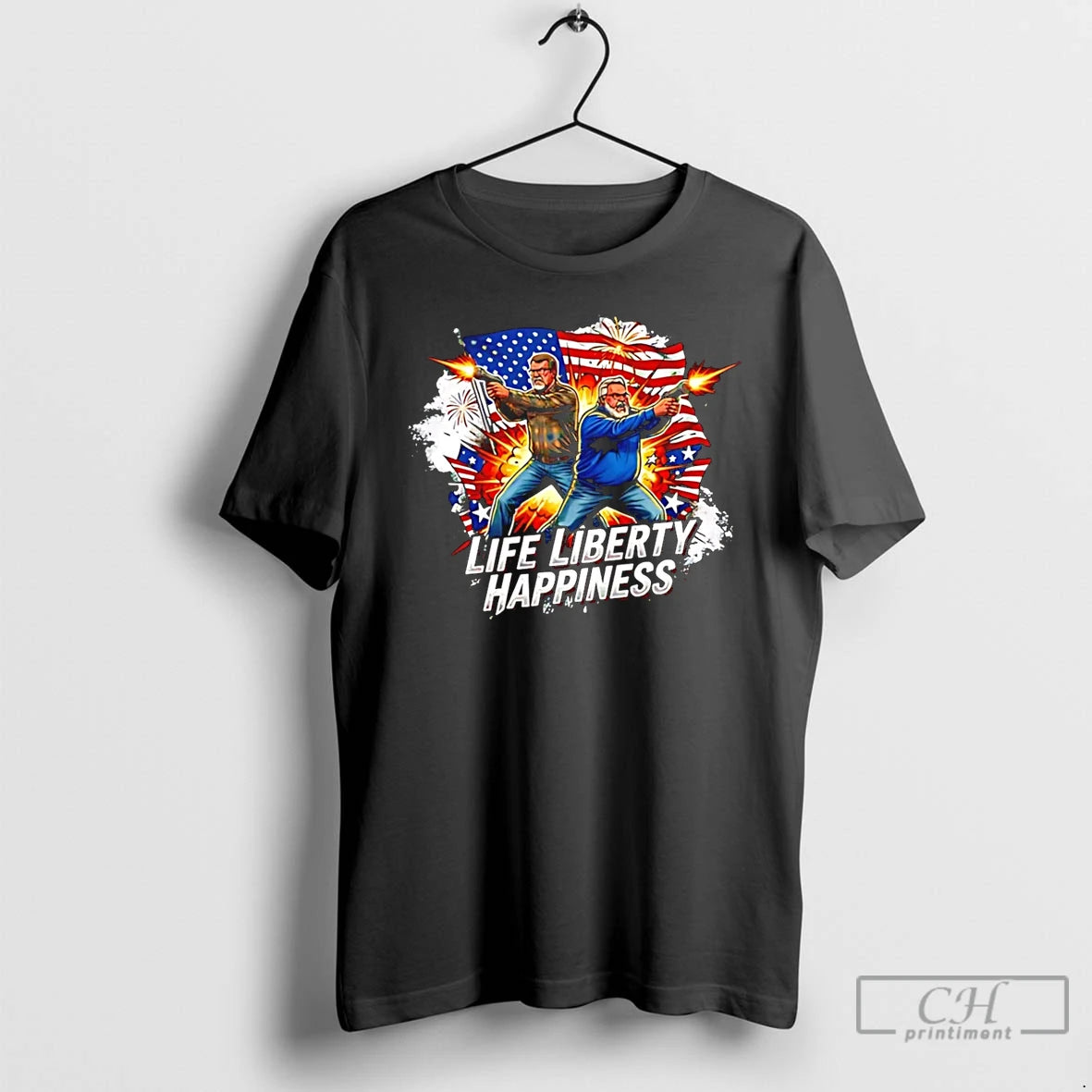 Premium Media Squatch Life Liberty Happiness Lethal Duo T-Shirts, Hoodie, Sweatshirt | AU01DripNestTees.com