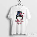 Premium Messy Bun California Girl 2026 T-Shirts, Hoodie, Sweatshirt | AU01DripNestTees.com