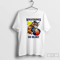 Premium Michigan Wolverines Basketball Mascot Go Blue T-Shirts, Hoodie, Sweatshirt | AU01DripNestTees.com