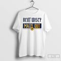 Premium Michigan Wolverines Beat Wiscy Maize Out Christmas T-Shirts, Hoodie, Sweatshirt | AU01DripNestTees.com