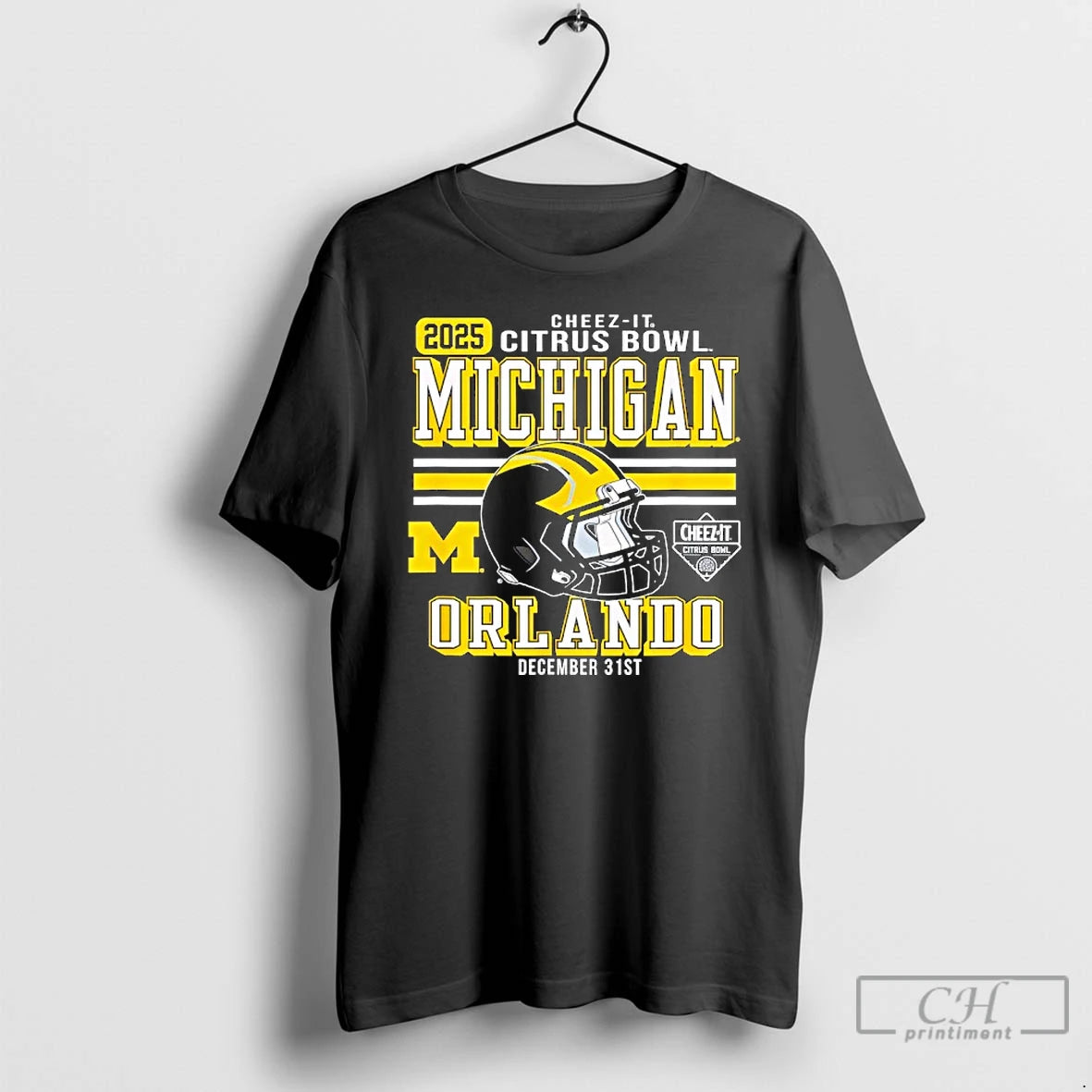 Premium Michigan Wolverines Cheez It Citrus Bowl Michigan 2025 T-Shirts, Hoodie, Sweatshirt | AU01DripNestTees.com
