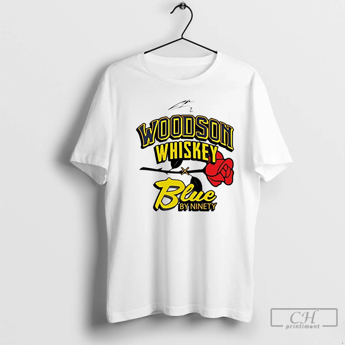 Premium Michigan Wolverines Woodson Whiskey Rose Christmas T-Shirts, Hoodie, Sweatshirt | AU01DripNestTees.com