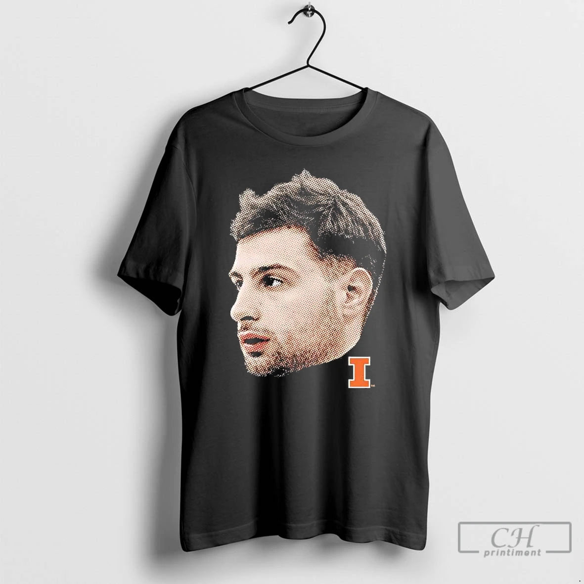 Premium Mihailo Petrovic Portrait Head Illinois Fighting Illini T-Shirts, Hoodie, Sweatshirt | AU01DripNestTees.com