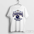 Premium Monrana State Football Ncaa Fcs Football Champions 2025 T-Shirts, Hoodie, Sweatshirt | AU01DripNestTees.com
