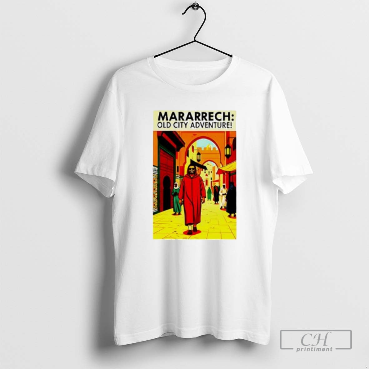 Premium Moroccan Life Style In Street Of Old Marrakech City Shirt Sweater Hoodie, Sweatshirt | AU01DripNestTees.com