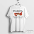 Premium Mr Brightside Crab Now Im Falling Asleep And Shes Calling A Cab T Shirts Hoodie, Sweatshirt | AU01DripNestTees.com
