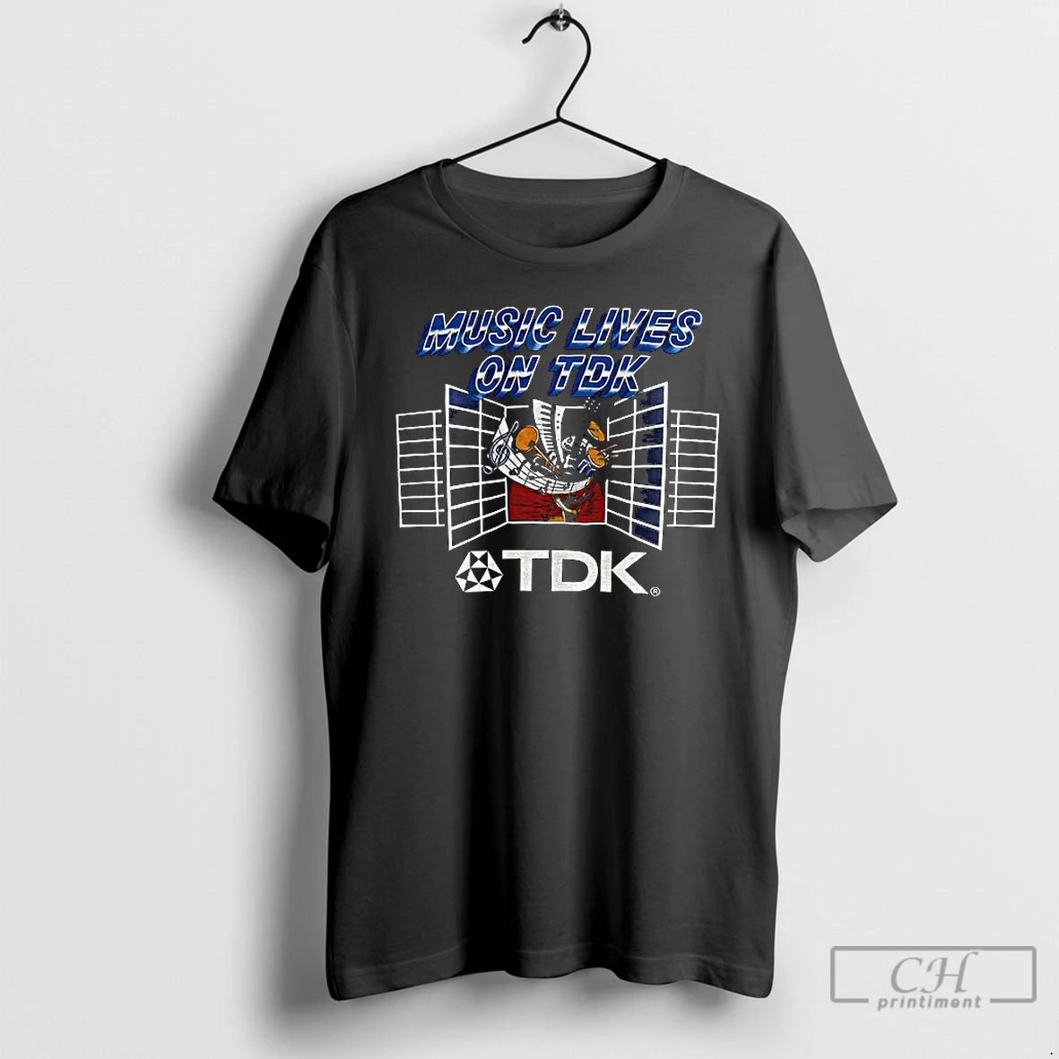 Premium Music Lives On Tdk Vintage T-Shirts, Hoodie, Sweatshirt | AU01DripNestTees.com