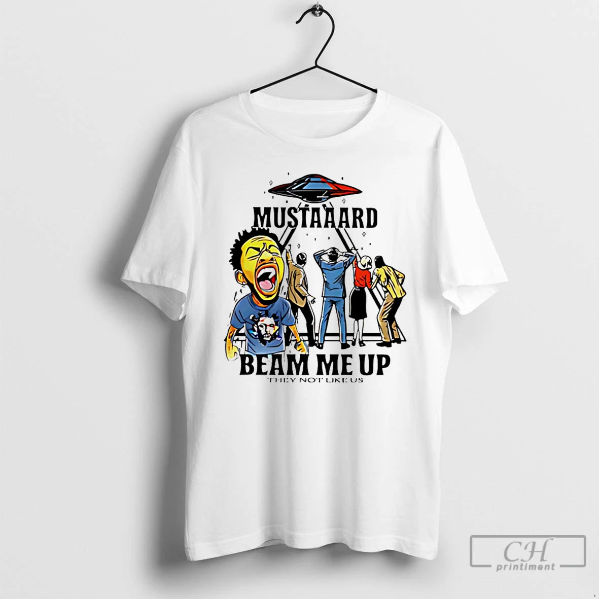 Premium Mustard Beam Me Up They Not Like Us T-Shirts, Hoodie, Sweatshirt | AU01DripNestTees.com