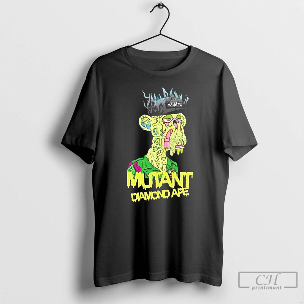Premium Mutant Diamond Ape T-Shirts, Hoodie, Sweatshirt | AU01DripNestTees.com
