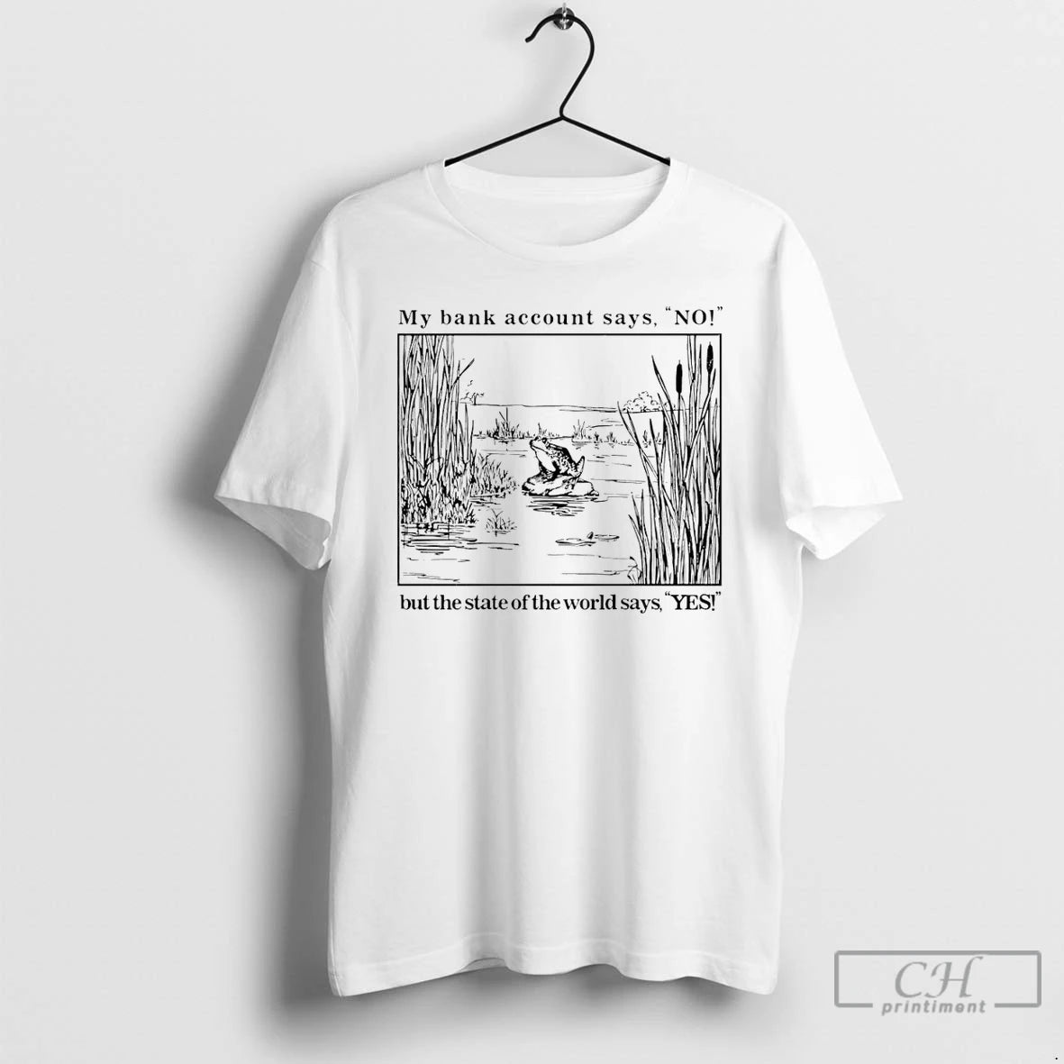 Premium My Bank Account Says No But The State Of The State Of The World T-Shirts, Hoodie, Sweatshirt | AU01DripNestTees.com