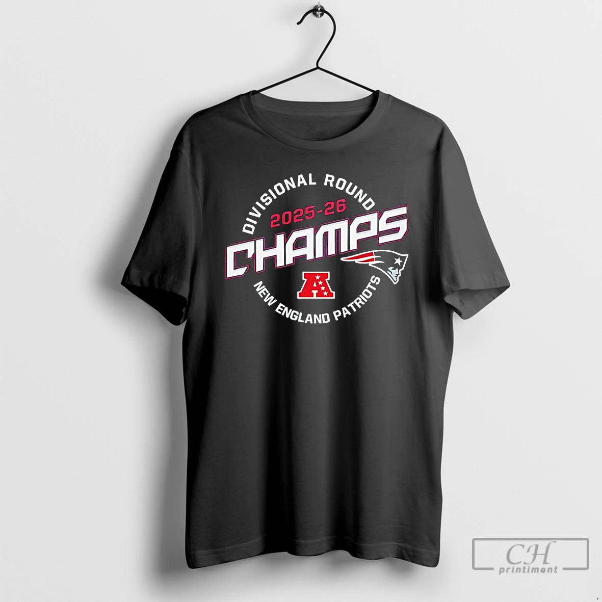 Premium Ne Patriots Champs Divisional Round 2025 26 T-Shirts, Hoodie, Sweatshirt | AU01DripNestTees.com