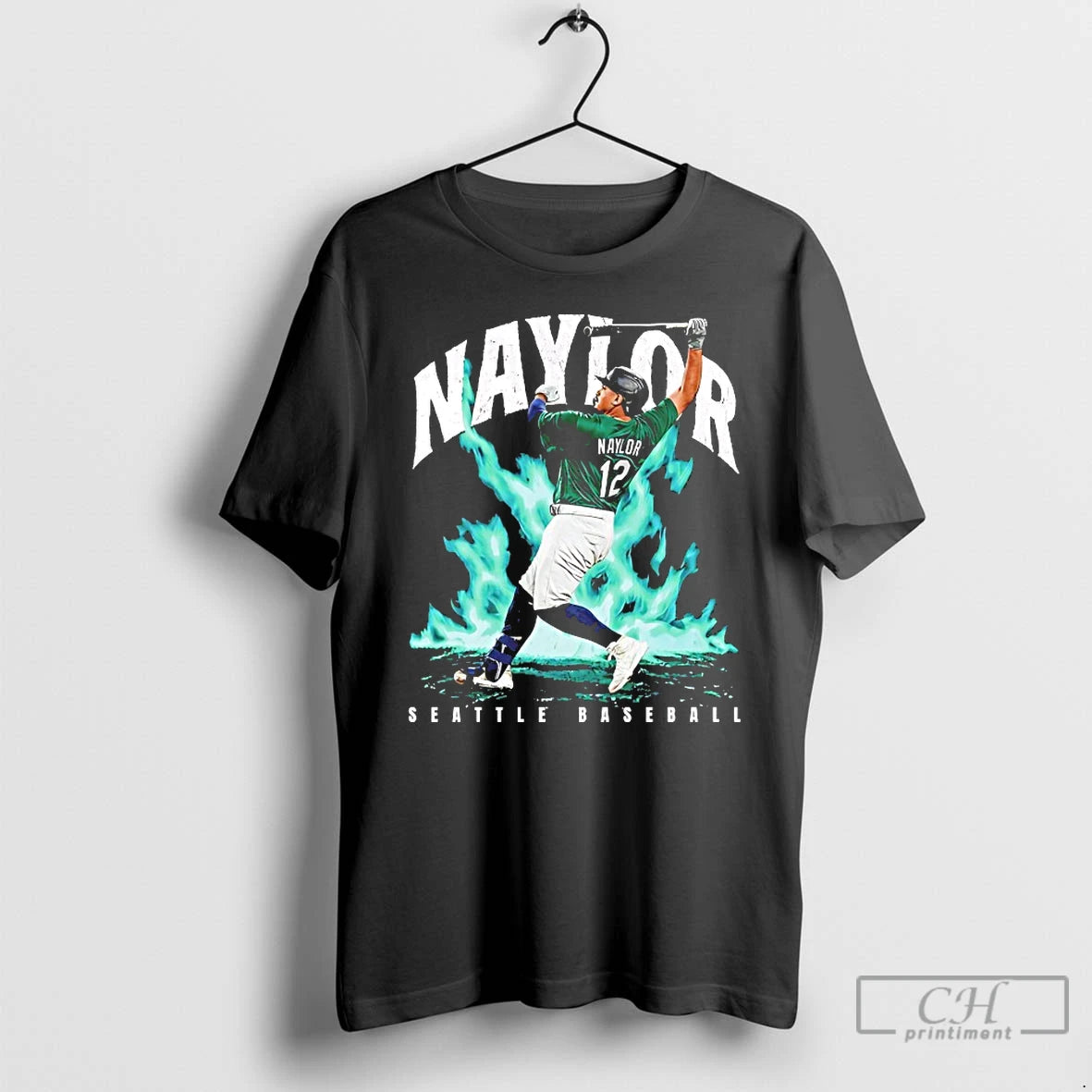 Premium Naylor 12 Seattle Baseball T-Shirts, Hoodie, Sweatshirt | AU01DripNestTees.com