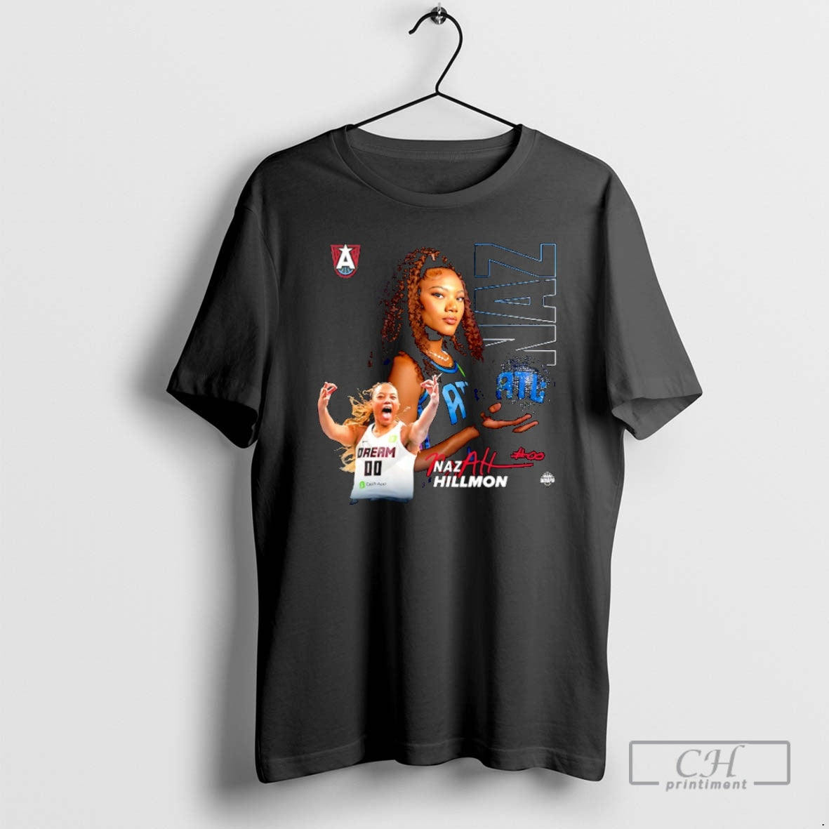Premium Naz Hillmon Atlanta Dream Player Collage Signature Christmas Shirt Sweater Hoodie, Sweatshirt | AU01DripNestTees.com