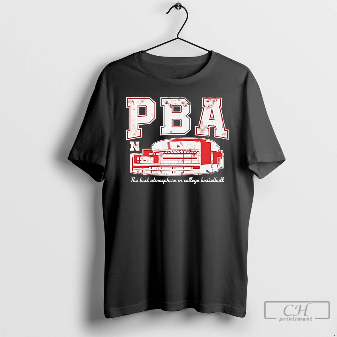 Premium Nebraska Cornhuskers Pba The Best Atmosphere In College Basketball T-Shirts, Hoodie, Sweatshirt